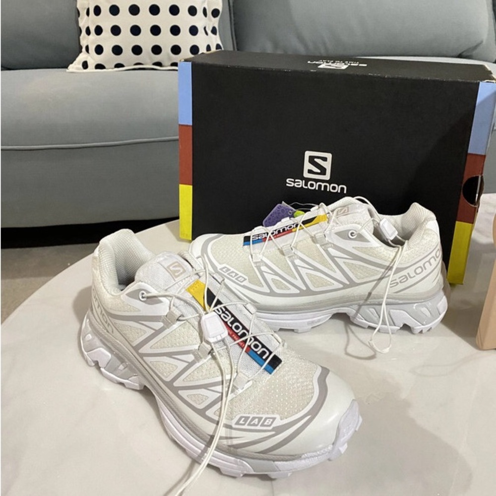 Salomon xt 6 white sneakers - Picture 4 of 5